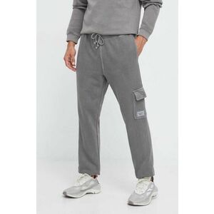 Reebok Classic pantaloni de trening culoarea gri, neted imagine