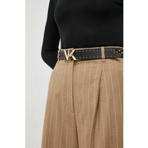 MICHAEL Michael Kors curea de piele femei, culoarea negru imagine