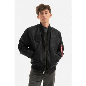 Alpha Industries geacă bomber MA-1 VF NASA bărbați, culoarea negru, de tranziție 166107.404-black imagine