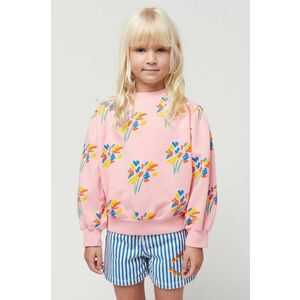 Bobo Choses bluza copii culoarea roz, modelator imagine