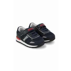 BOSS sneakers pentru copii culoarea albastru marin imagine