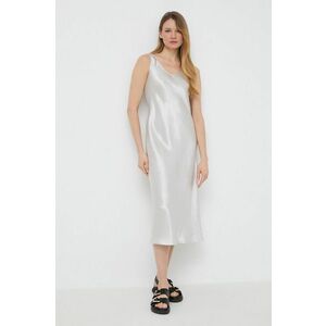 Max Mara Leisure rochie culoarea bej, midi, evazați 2416220000000 imagine