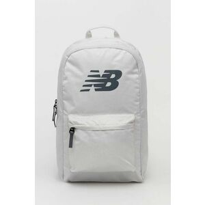 New Balance rucsac culoarea gri, mare, cu imprimeu, LAB23097GYM imagine