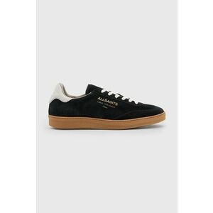 AllSaints sneakers din piele intoarsă Thelma culoarea negru, WF749Z imagine