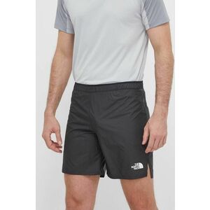 The North Face pantaloni scurti sport barbati, culoarea negru imagine