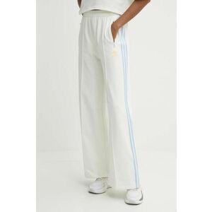 adidas Originals pantaloni de trening culoarea alb, cu imprimeu, IT9838 imagine