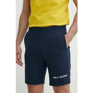 Helly Hansen pantaloni scurti barbati, culoarea albastru marin imagine