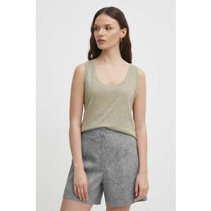 United Colors of Benetton top de in culoarea verde imagine