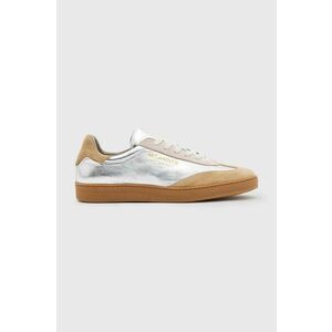 AllSaints sneakers din piele Thelma culoarea argintiu, WF715Z imagine