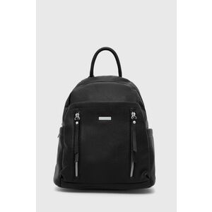 Answear Lab rucsac femei, culoarea negru, mic, neted imagine