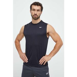 Reebok tricou de antrenament Tech culoarea negru imagine