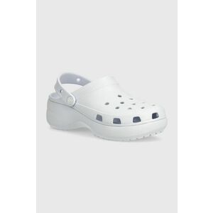 Crocs papuci Classic Platform Clog femei, cu platforma, 206750 imagine