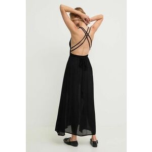 Answear Lab rochie culoarea negru, maxi, evazati imagine