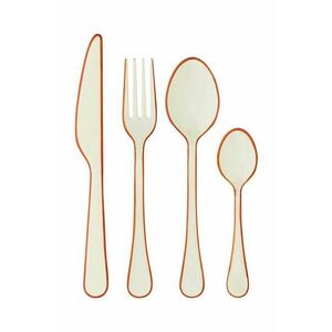 Madam Stoltz set de tacamuri Enamel Cutlery 4-pack imagine