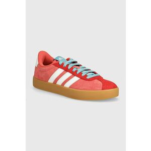 adidas sneakers Vl Court culoarea rosu, JI1605 imagine