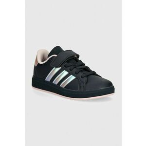 adidas sneakers pentru copii GRAND COURT 2.0 EL C culoarea albastru marin, IE3850 imagine