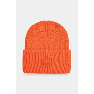 Helly Hansen caciula culoarea portocaliu, din tricot gros, 54020 imagine