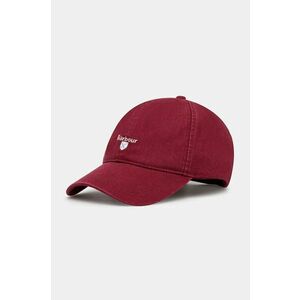 Barbour șapcă de baseball din bumbac Sports Caps culoarea negru, cu imprimeu, MHA0274 imagine