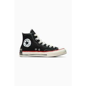 Converse tenisi Chuck 70 Sketch culoarea negru, A09139C imagine