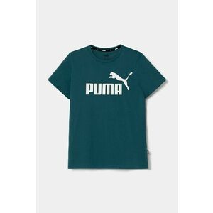 Puma tricou de bumbac pentru copii culoarea verde, cu imprimeu imagine