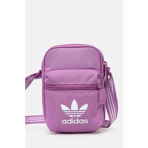 adidas Originals borseta Adicolor culoarea violet, IX7472 imagine