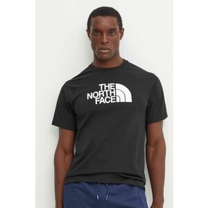 The North Face tricou Raglan Easy Tee barbati, culoarea negru, cu imprimeu, NF0A8A6EJK31 imagine