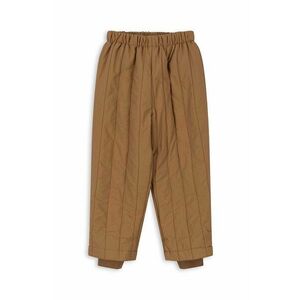 Konges Sløjd pantaloni de ploaie pentru copii JUNO PANTS culoarea maro, KS101312 imagine