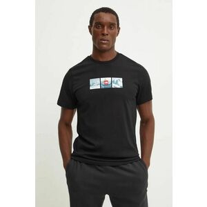 The North Face tricou din bumbac Tee Expedition System barbati, culoarea negru, cu imprimeu, NF0A89DCJK31 imagine