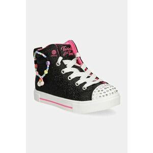 Skechers tenisi copii TWINKLE SPARKS culoarea negru, 314816L imagine