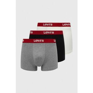 Levi's boxeri 3-pack barbati, culoarea negru imagine