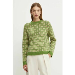 Weekend Max Mara pulover de lana femei, culoarea verde, light, 2425366232600 imagine