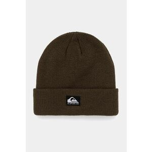 Quiksilver caciula culoarea verde, din tricot gros imagine