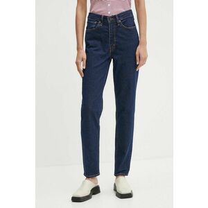 Levi's jeansi 80S MOM JEAN femei, culoarea albastru marin imagine