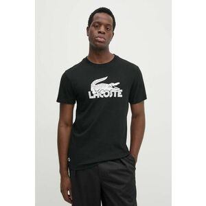 Lacoste tricou barbati, culoarea rosu, cu imprimeu, TH2508 imagine