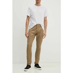 G-Star Raw pantaloni barbati, culoarea bej, mulata, D25179-C105 imagine