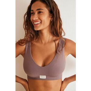 women'secret sutien SEAMLESS 1 culoarea violet, neted, 5108602 imagine