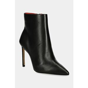 Aldo cizme de piele YIADER femei, culoarea negru, cu toc cui, 13659584 YIADER imagine