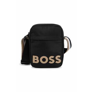 BOSS borseta copii culoarea negru, J51586 imagine