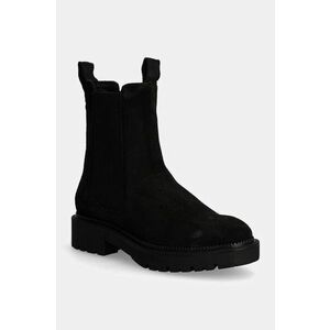 Gant botine din piele intoarsa Kelliin femei, culoarea negru, cu toc plat, 29553778 G00 imagine