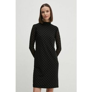 Joop! rochie culoarea negru, mini, drept, 30045232 imagine