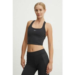 Reebok top LUX Collection femei, culoarea negru, 100205820 imagine