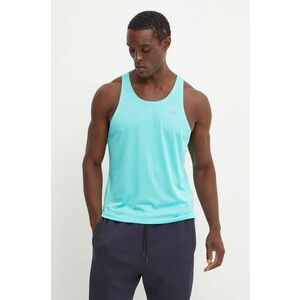 New Balance tricou de antrenament culoarea verde, MT41250CYJ imagine