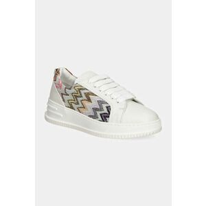 Missoni sneakers Alex culoarea alb, MW60_053 imagine