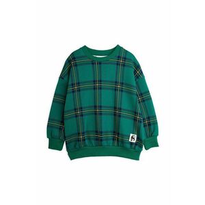 Mini Rodini hanorac de bumbac pentru copii culoarea verde, modelator, 2472015575 imagine