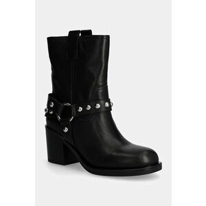 Aldo cizme de piele ALBAI femei, culoarea negru, cu toc drept, 13848384 ALBAI imagine