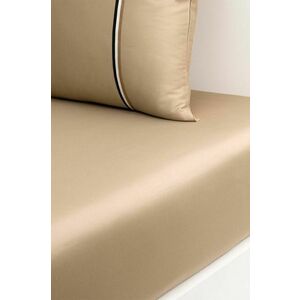 BOSS cearceaf de corp cu elastic BLINEA Beige 180 x 200 cm imagine