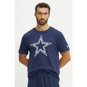 Nike tricou din bumbac Dallas Cowboys barbati, culoarea albastru marin, cu imprimeu, N199-41S-7RD-CLH imagine