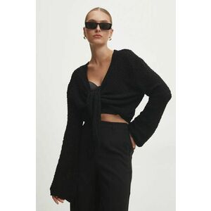 Answear Lab cardigan femei, culoarea negru, light imagine