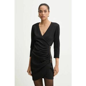 Blugirl Blumarine rochie culoarea negru, mini, mulata, RF4180.J4762 imagine