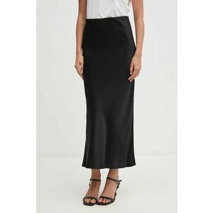 Sisley fusta culoarea negru, maxi, drept, 4RZFL0027 imagine